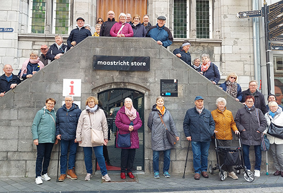 Stadtführung durh Maastrich - Teilnehmer der Fahrt