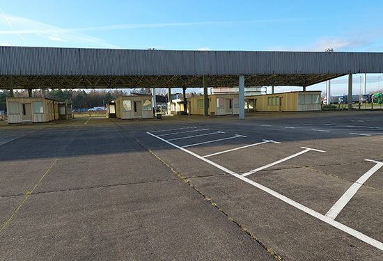 DDR-Grenzstation in Marienborn